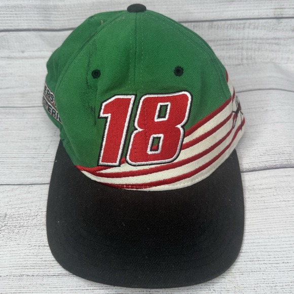 Chase 54 Other - Vintage Bobby Labonte #18 Interstate Batteries Chase Snapback Hat Cap Men NASCAR